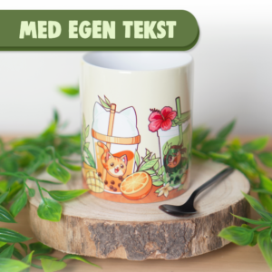 Boba Menuen Krus - Med egen tekst