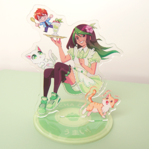 Matcha Akryl Figur