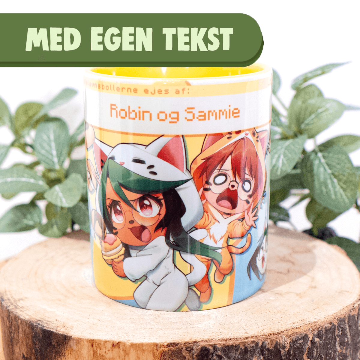 Fastelavn krus - Med egen tekst