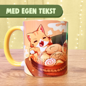 Spicy Nudler Krus - Med egen tekst